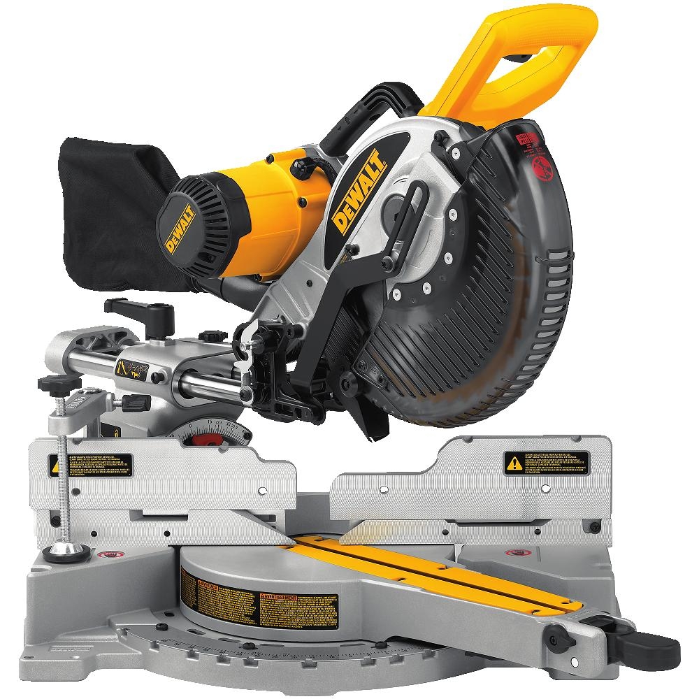 Dewalt Dw717 Double Bevel Sliding Compound Miter Saw 10