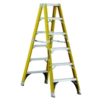 Louisville Fiberglass 6 Foot Twin Front Ladder FM1506