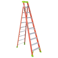 Fiberglass Step Ladder 10 ft. 300 lb. Load Capacity