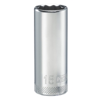 Deep Socket 3/8" Drive 12 Point 15mm