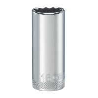 Deep Socket 3/8" Drive 12 Point 16mm