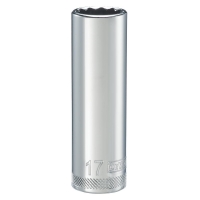 Deep Socket 1/2" Drive 12 Point 17mm