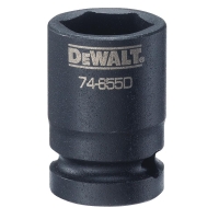 Impact Socket 6 Point 1/2" Drive 11/16"