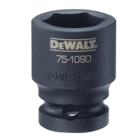 Impact Socket 1/2" Drive 6 Point 19mm