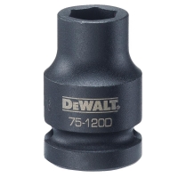 Impact Socket 1/2" Drive 6 Point 7/16"