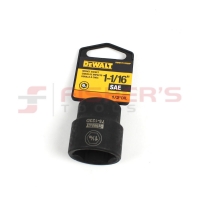 Impact Socket 1/2" Drive 6 Point 1-1/16"