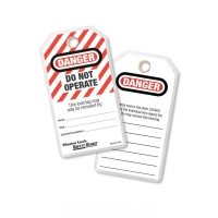 Do Not Operate Laminated Safety Tag English (12-Pack)