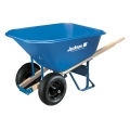 Poly Contractor Wheelbarrow with Dual Wheels (10 Cubic Foot)