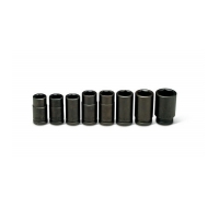 Impact Socket Set for 3/4" Drive - 8 Piece Set (7/8" to 1-1/2")