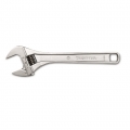 Adjustable Wrench Maximum Capacity 1-1/8" Chrome (8" Length)