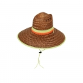 Hi-Viz Straw Hat with Flex Fit