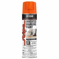 Stripe Inverted Tip Marker, Orange Fluorescent