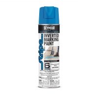 Stripe Inverted Tip Marker, Blue Fluorescent