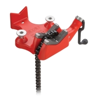 Top Screw Bench Chain Vise, Bench Vise for 1/2" to 8" Pipe and Tubing