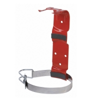 Fire Extinguisher Red Bracket 4-1/4" (5lb Capacity)