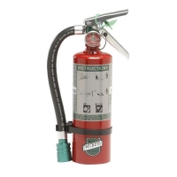 Extinguisher w/ Aluminum Valve, Hose & Vehicle Bracket 2.5 lb