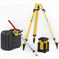 Exterior Rotary Laser Set with Tripod & Grade Rod LAR 300