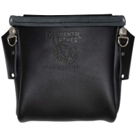 Iron Workers Leather Bolt Bag (Black)