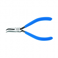 Electronics Pliers, Needle Nose with Curved Chain-Nose, 5-Inch