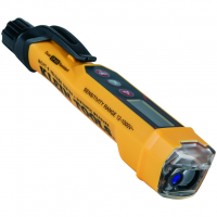 Non-Contact Voltage Tester Pen, 12-1000V AC, with Laser Distance Meter