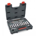 Mechanics Tool Set Standard & Deep SAE/Metric 35 Piece 3/8" Drive 6 and 12 Point