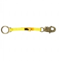 D Ring Extension, Yellow, 18"