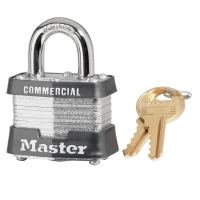 3KA Laminated Steel Padlock Alike #3, 4-pin cylinder (A489)