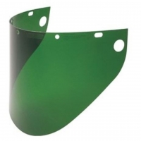 Faceshield Window, Propionate, Dark Green