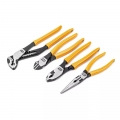 Mixed Dual Material Plier Set - 4 Piece