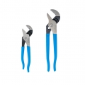 Straight Jaw Tongue & Groove Pliers (2 Piece Set)