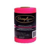 Fluorescent Pink Mason's Line Replacement Rolls Twisted (540 Feet)