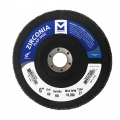 Type 27 Zirconia Flap Discs, 40G - 5 x 7/8"