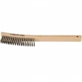 Curved Handle Scratch Brush 13-3/4"