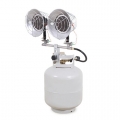 Double Tank-Top Propane Heater, 32,000 BTU's