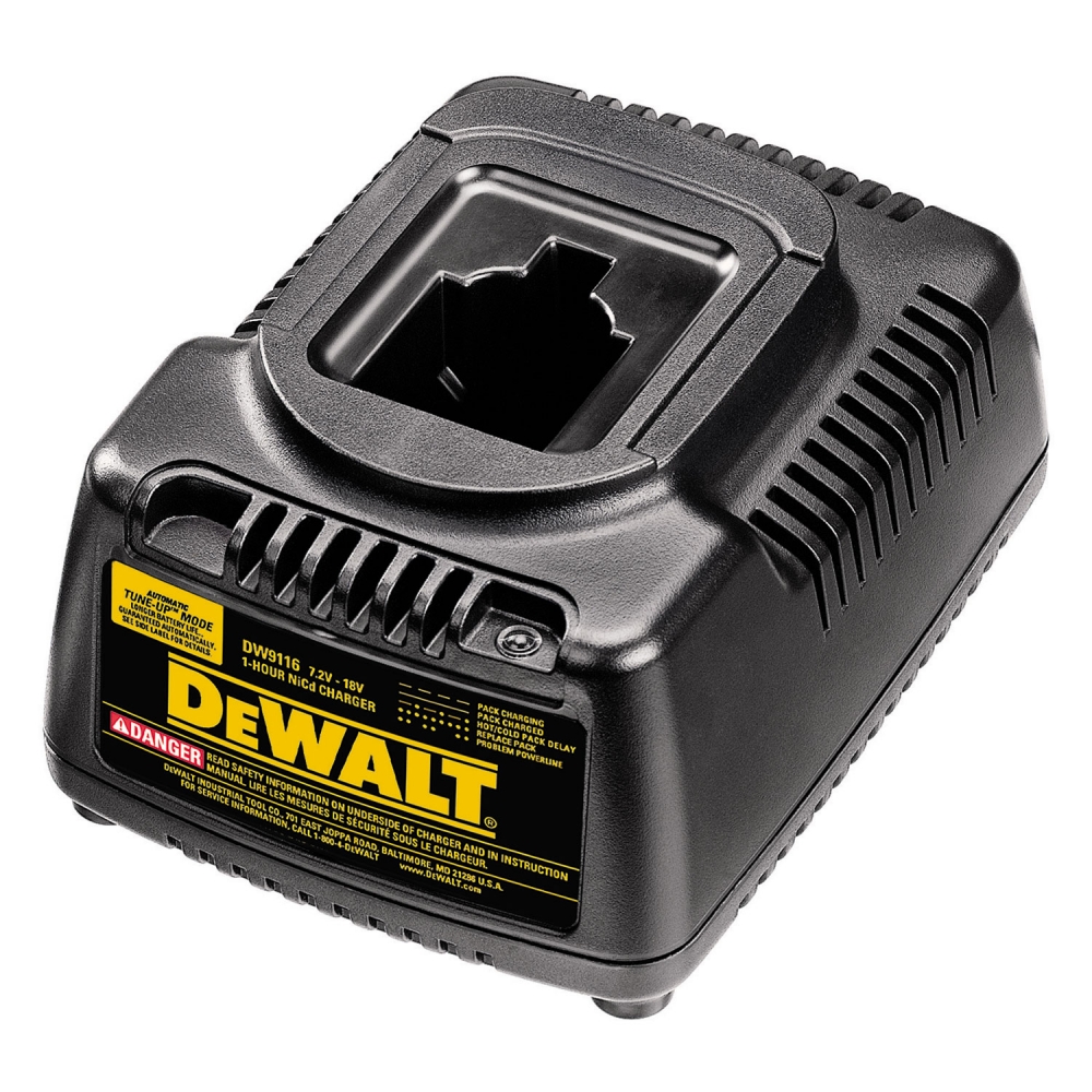 DeWalt DW9116 One Hour Battery Charger 7.2-18V (Non Lithium-Ion)