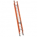 Fiberglass Extension Ladder Type IA with 300-pound Load Capacity (24 Foot)